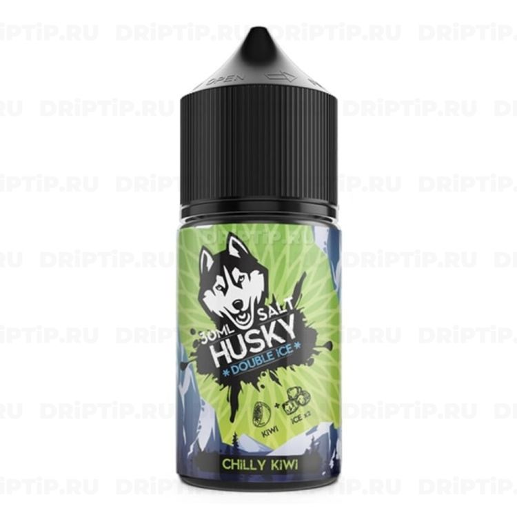 Жидкость Husky Double Ice Salt - Chilly Kiwi 