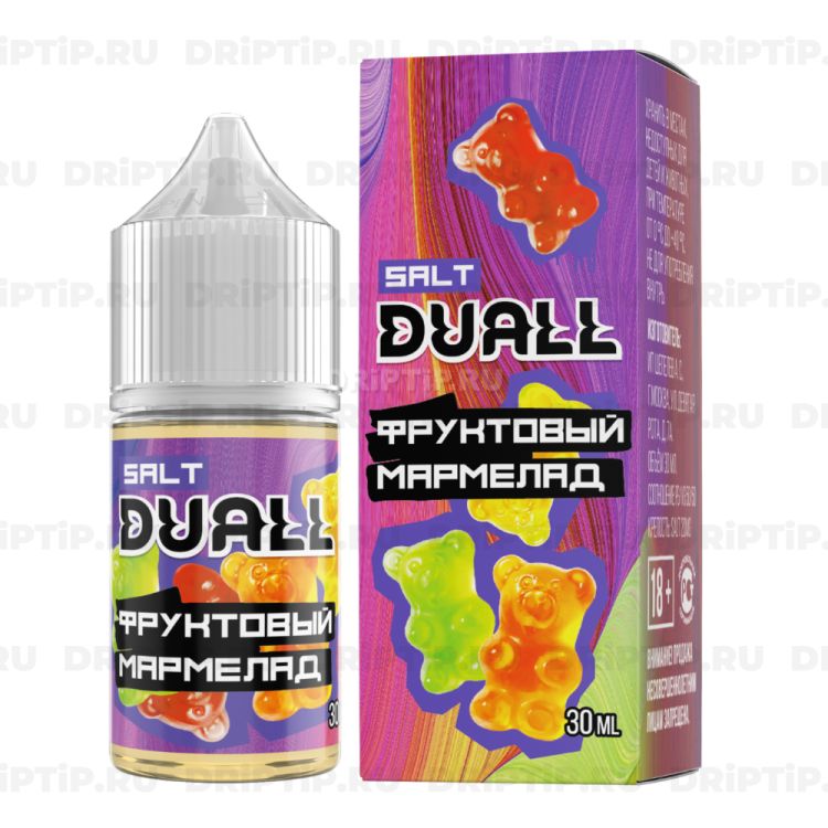 Жидкость Duall Salt - Фруктовый Мармелад 