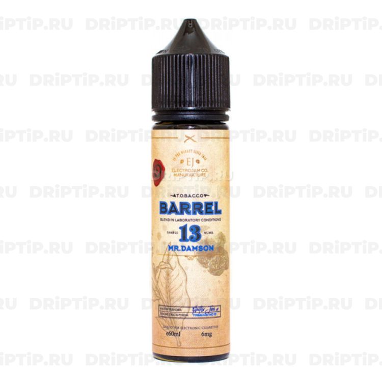 Жидкость ElectroJam Tobacco Barrel - Mr. Damson 