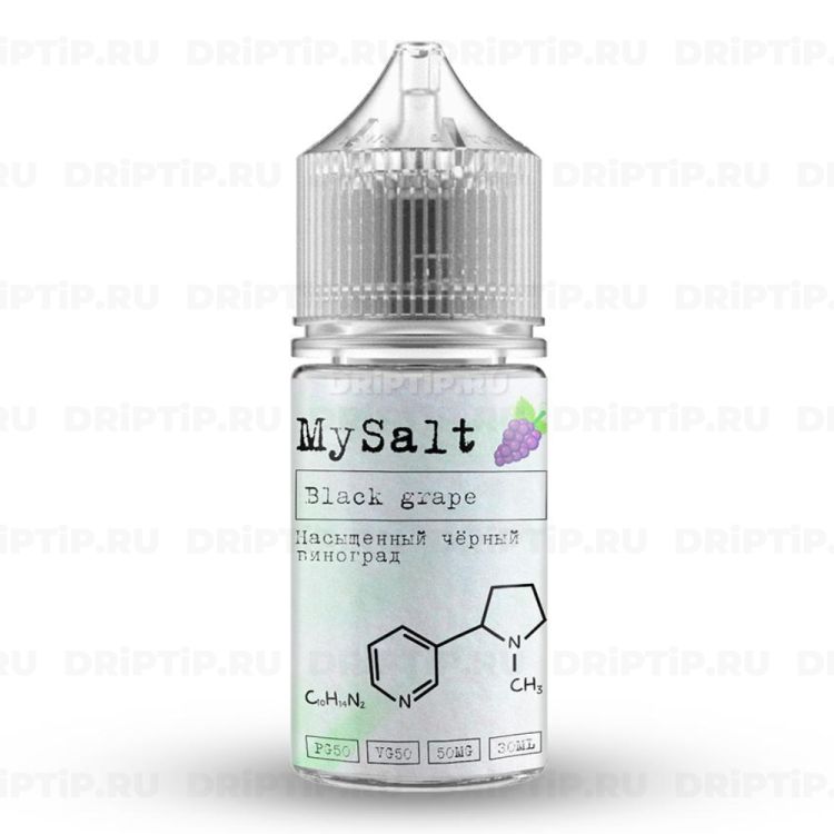 Жидкость MySALT -  Black Grape 