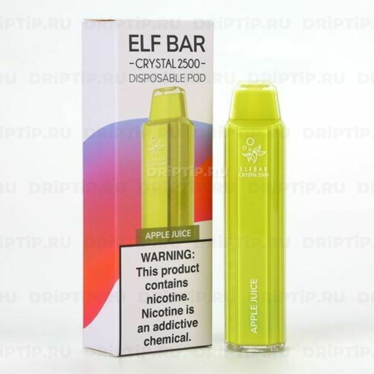 Elf Bar Crystal 2500 - Apple Juice