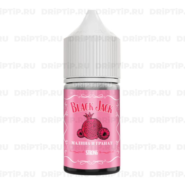Жидкость Black Jack Salt - Малина и Гранат 