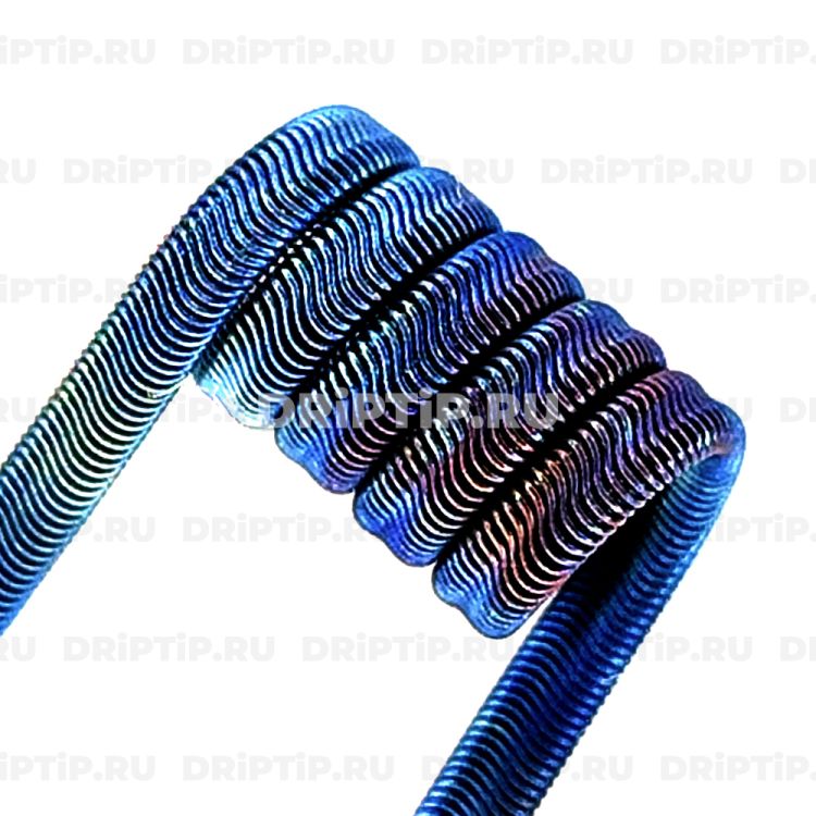 Alien 3*0,4NiCr+0,15NiCr, 3 мм, 5 витков, 0.10 ом Плата