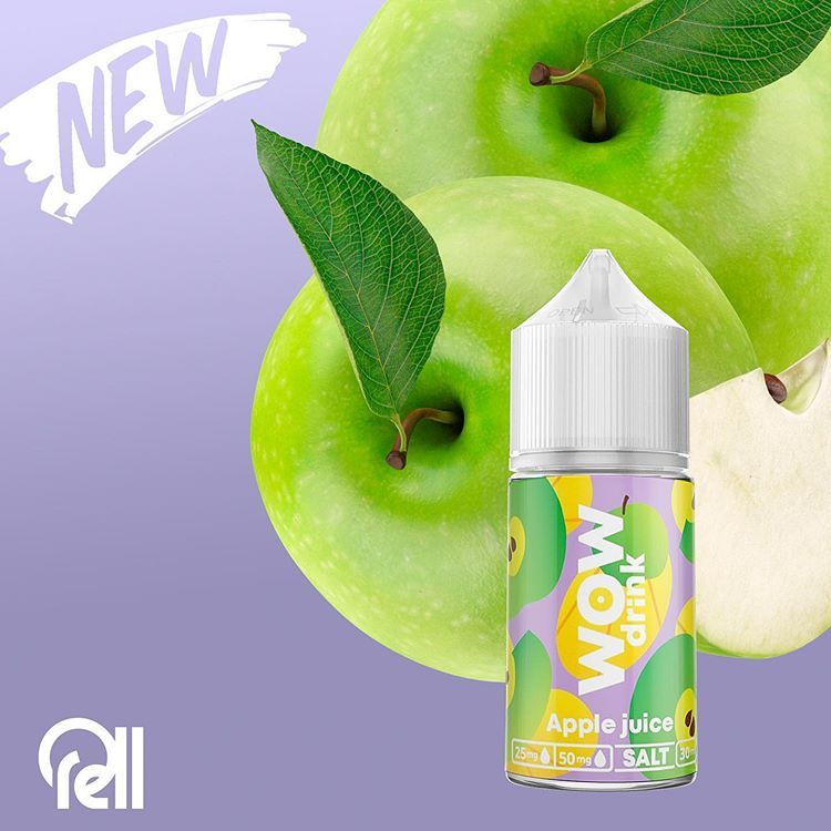 Жидкость Wow Drink Salt - Apple Juice 